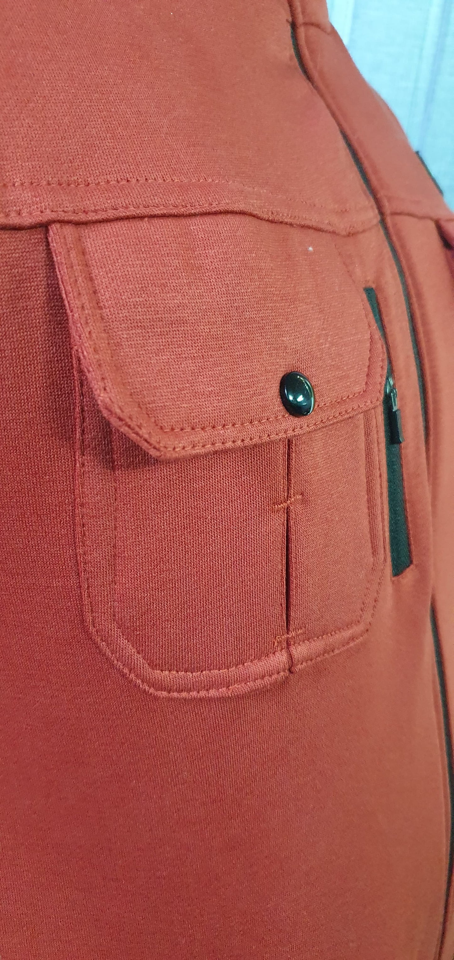 Premium Cotton Fleece Four Pocket sleeveless Jacket TAN 11