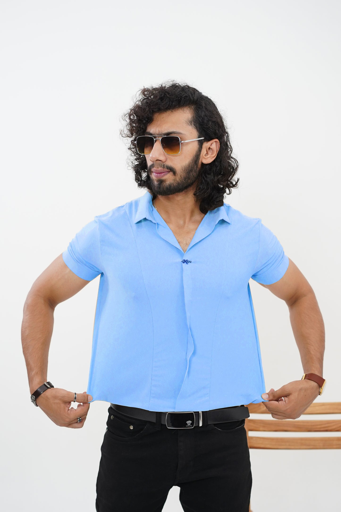 Mens Premium Casuals #20 Sky Blue