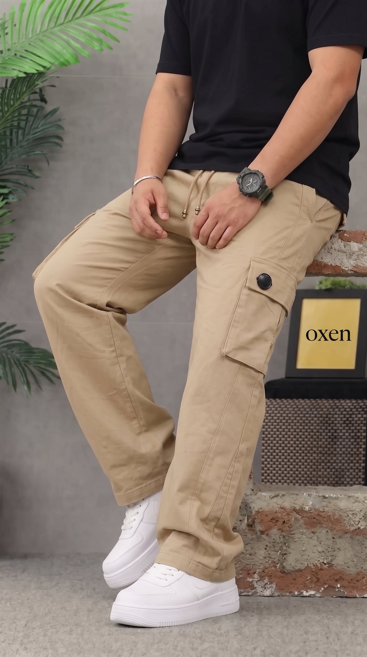 Stylish Premium Skin 6 Pocket Cargo Trouser