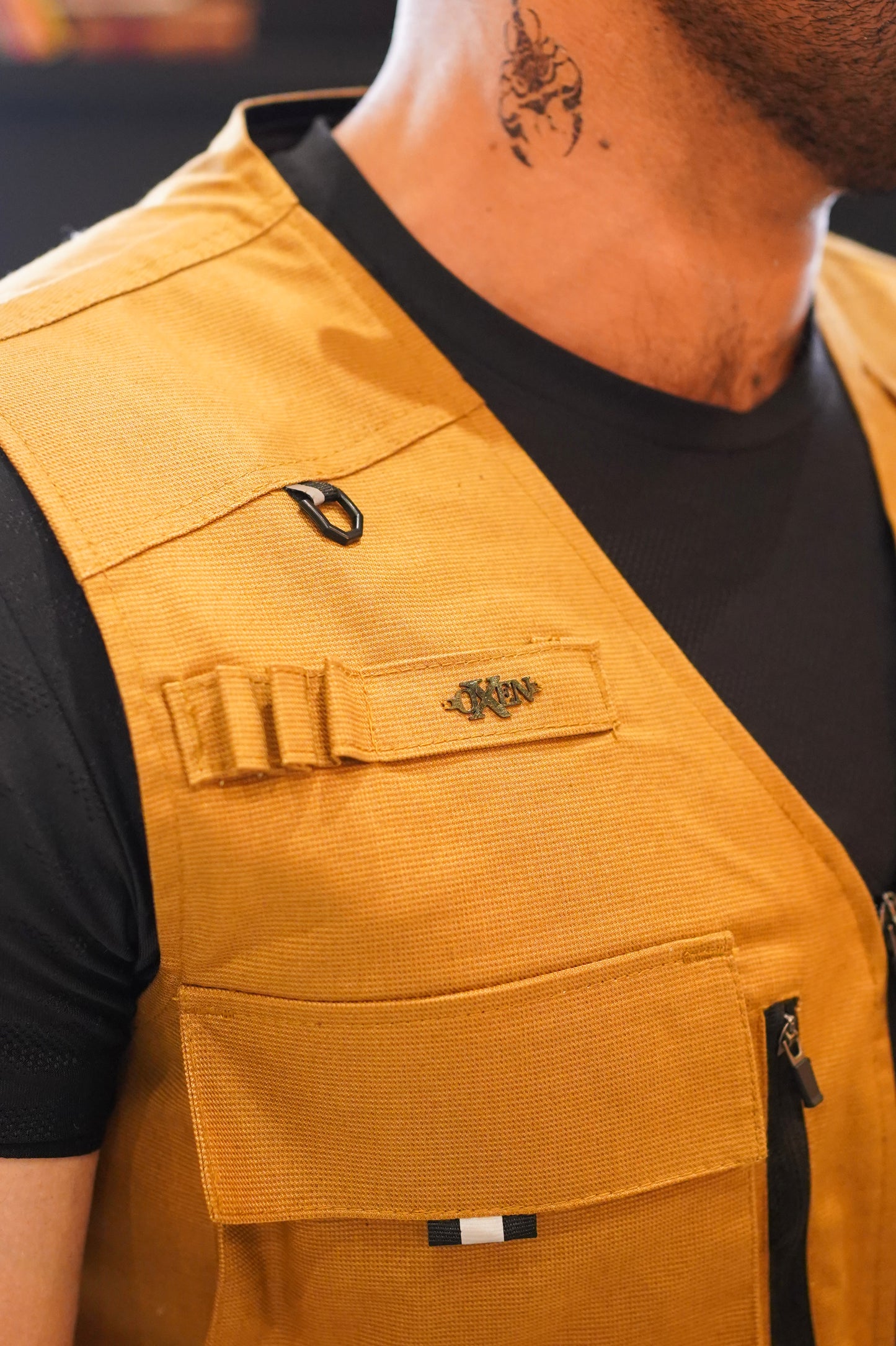 Premium Twill Cotton jeans Sidu Four Pocket Jacket Mustard SDJkt-08