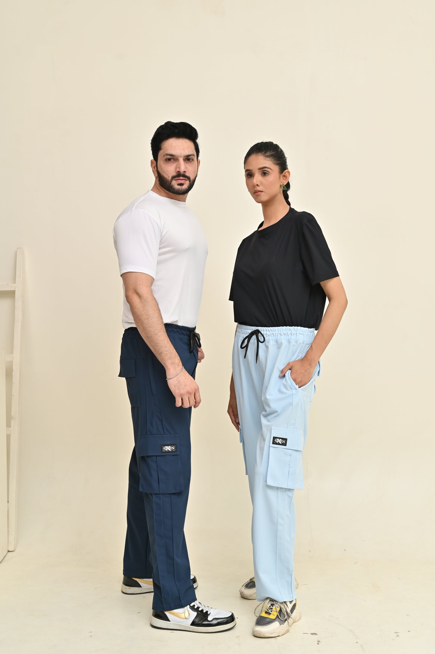 Unisex 6 Pockets Cargo Trouser #UO02