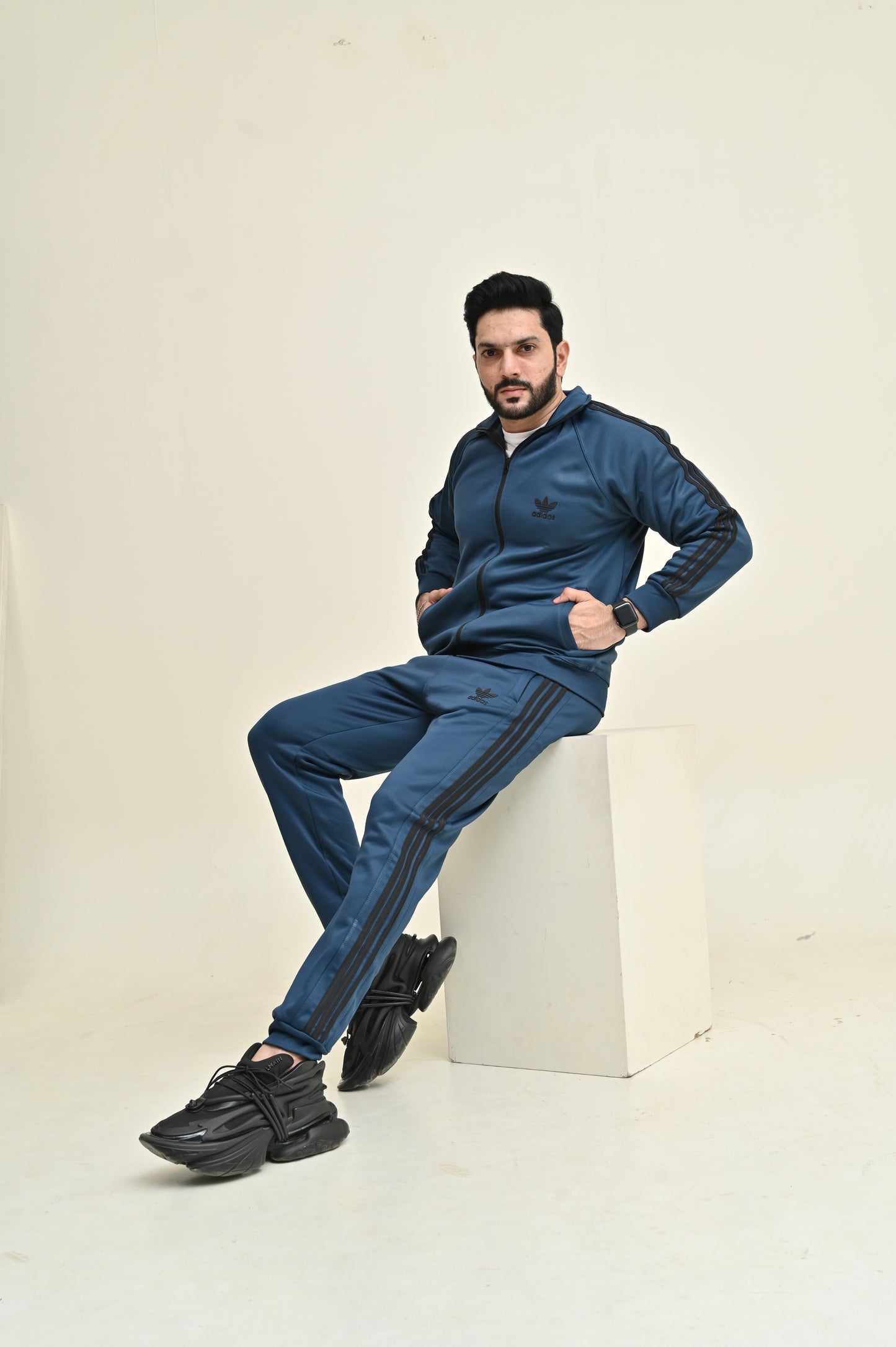 ADIDS UNISEX PETROL GREEN  TRACKSUIT SW#T03