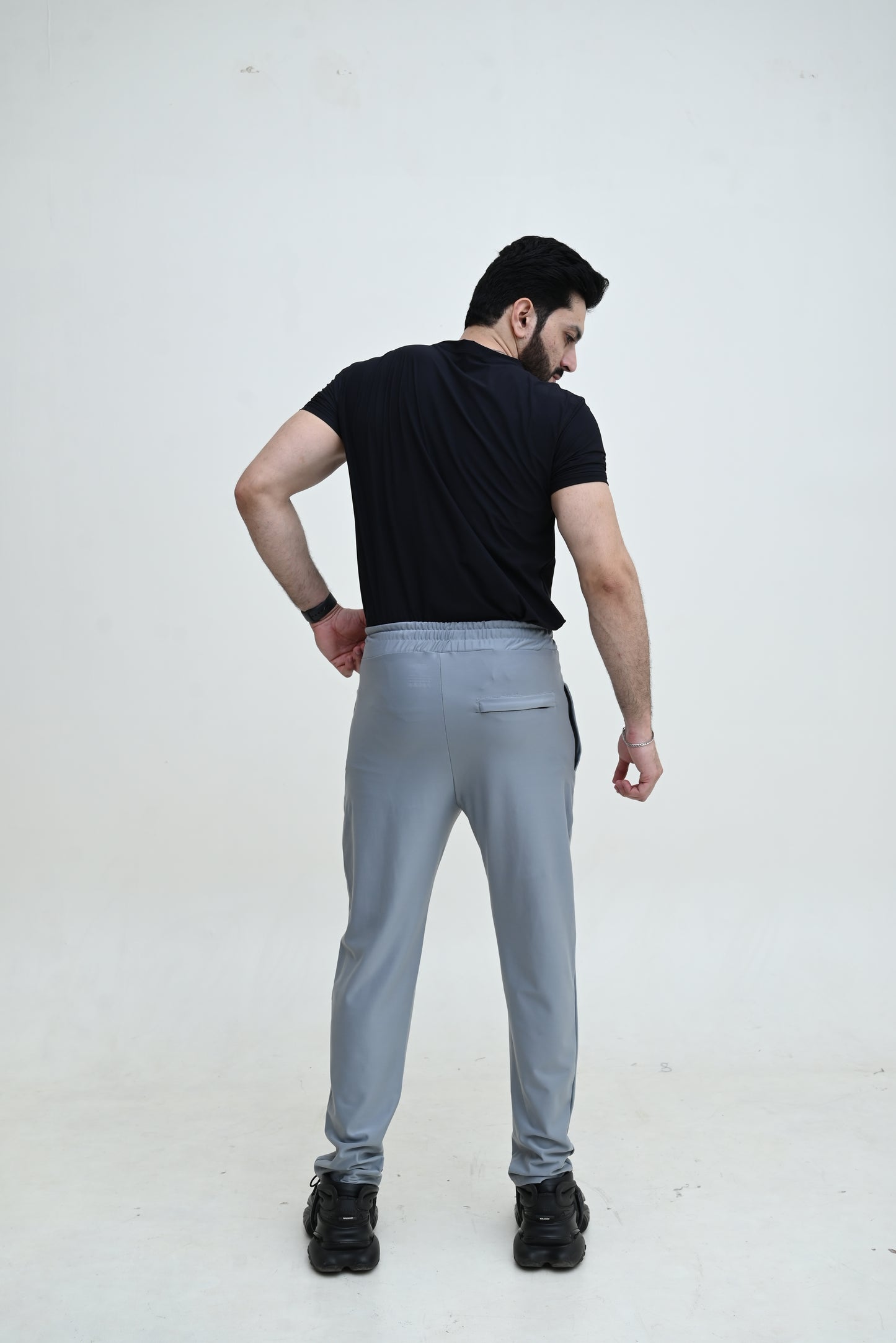Men's Stretch-able Lycra Trouser-OXT#46