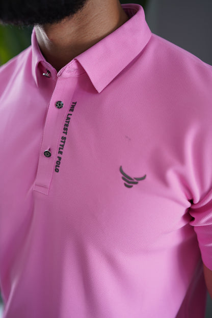 Italian textured seam less Polo Shirts OXT # 13 Voilet