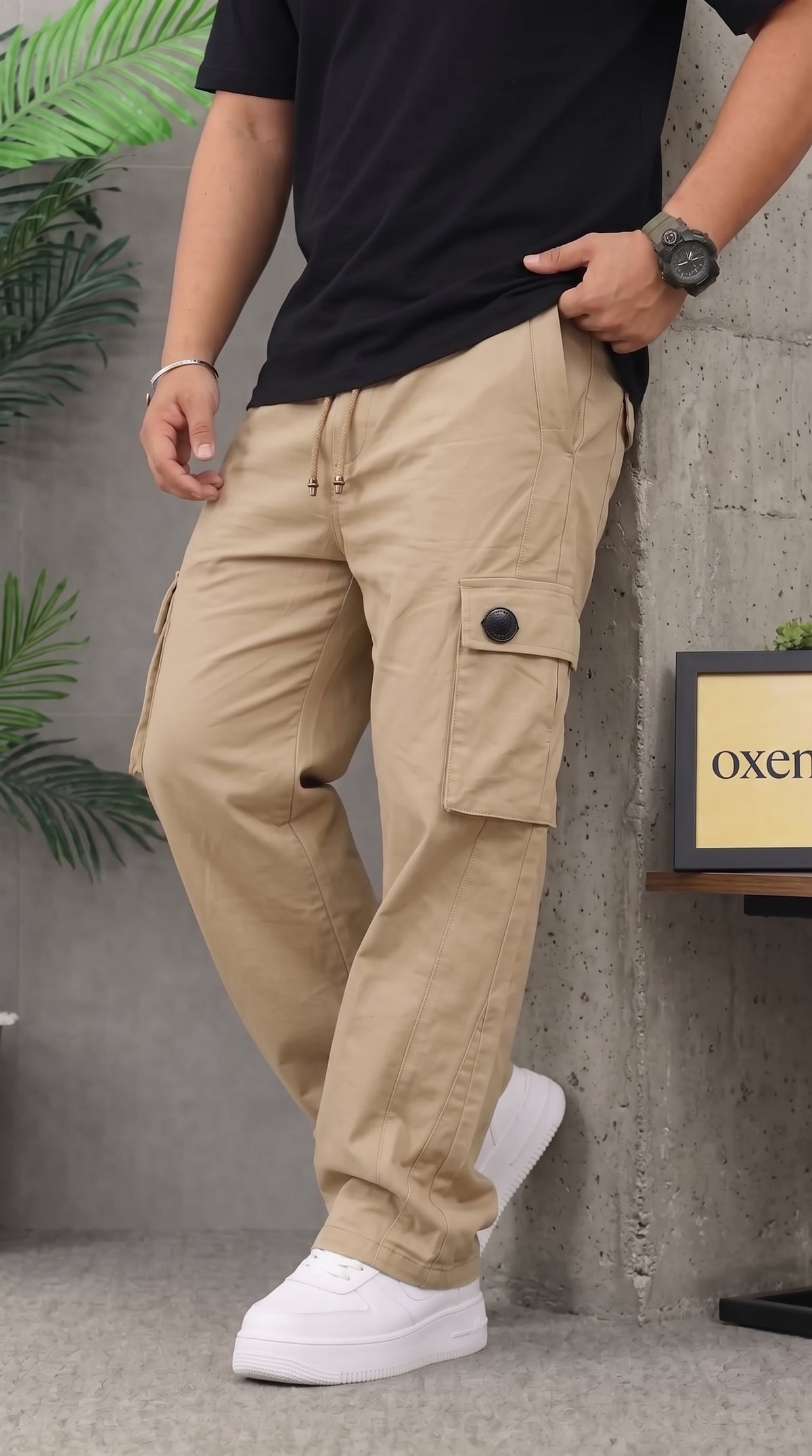 Stylish Premium Skin 6 Pocket Cargo Trouser
