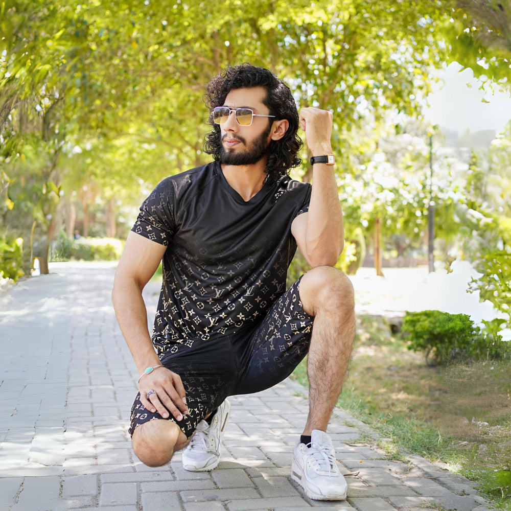 LSVT Twin Suit For Men black