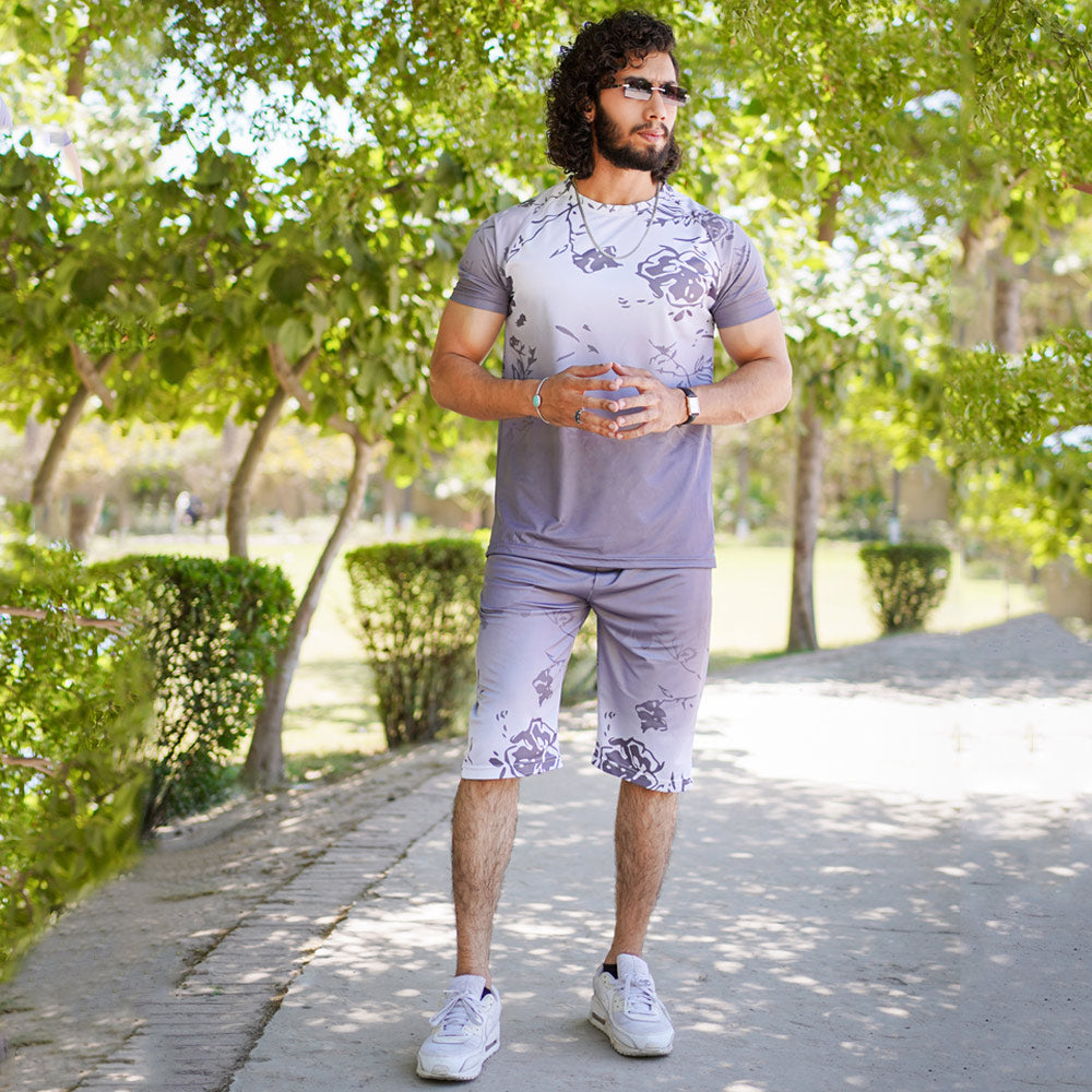 Light Gray Twin Suit