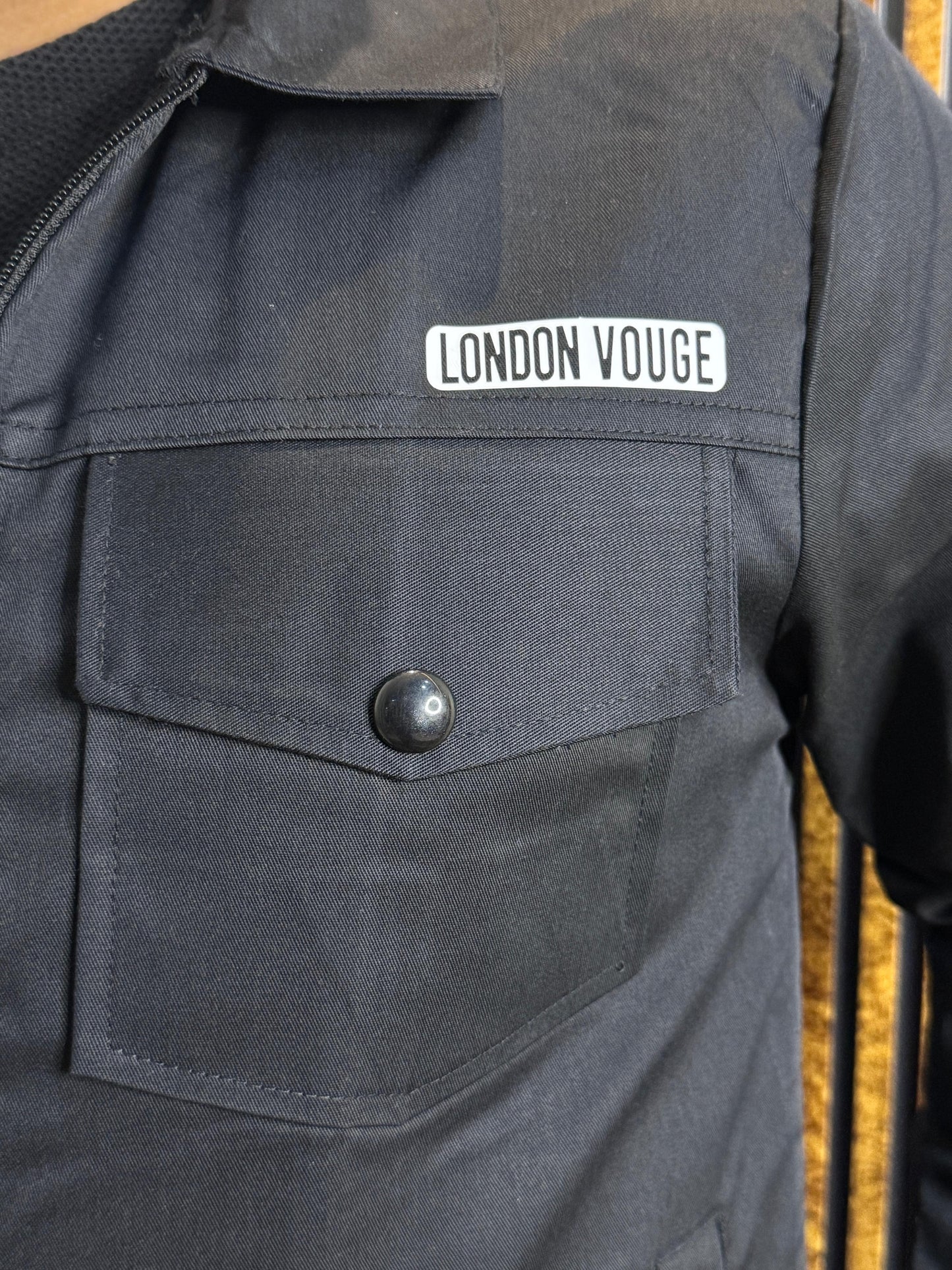 Premium Jet Black  Full Sleeves Cotton Jeans Jacket