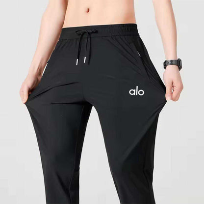 Super Spandex Nylon Four-way Stretchable Black Imported Trouser For Men A-L-O