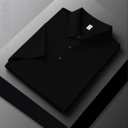 MEN'S IMPORTED BLACK SEAMLESS4 WAY LYCRA SHIRT  BLS-1