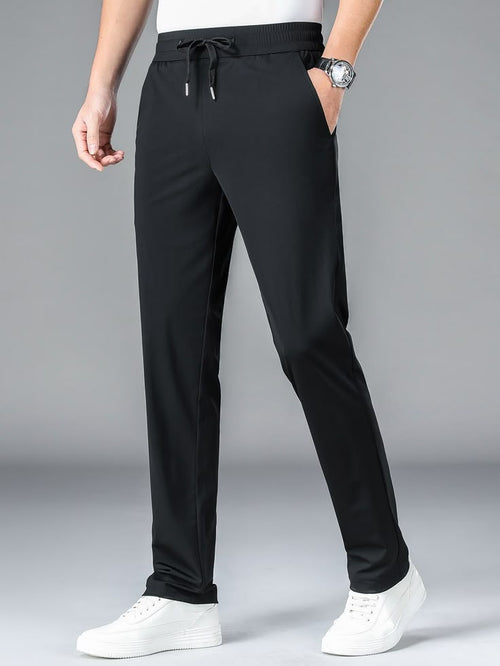 Men's premium 4 Way Lycra Black Imported Trouser PT-1