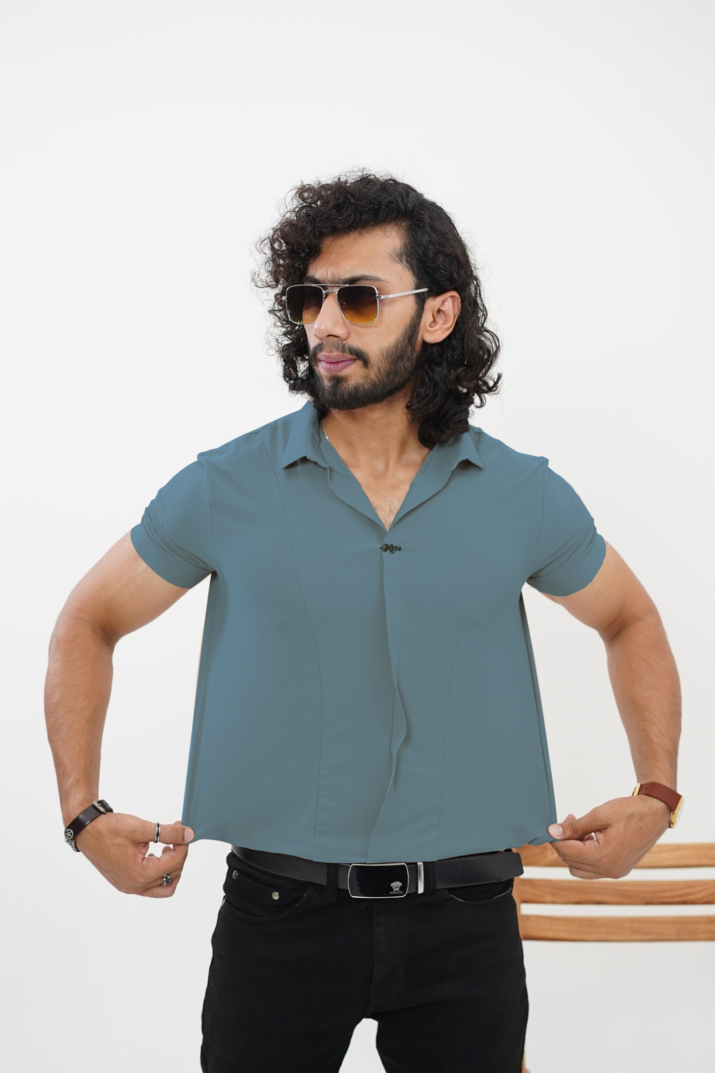 Mens Premium Casuals #17 Petrol Grey