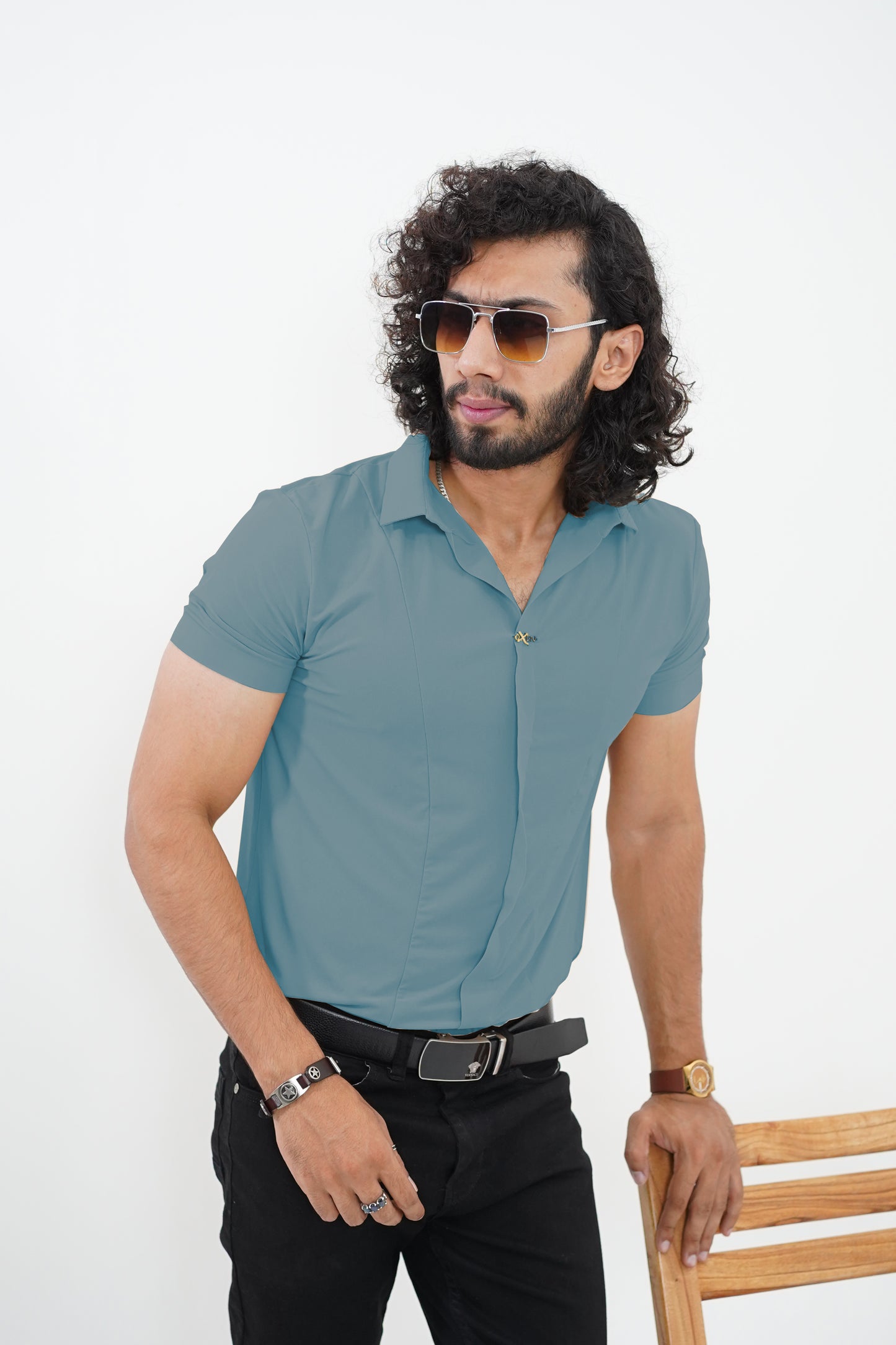 Mens Premium Casuals #17 Petrol Grey