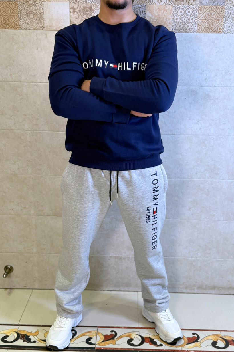 TMY HLFGR Cotton Fleece Tracksuit