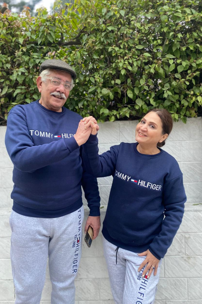 TMY HLFGR Cotton Fleece Tracksuit
