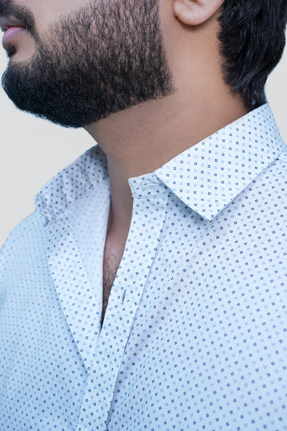 Oxen NexoLuce Men's Printed Casual Shirt Rmolio-SW#020