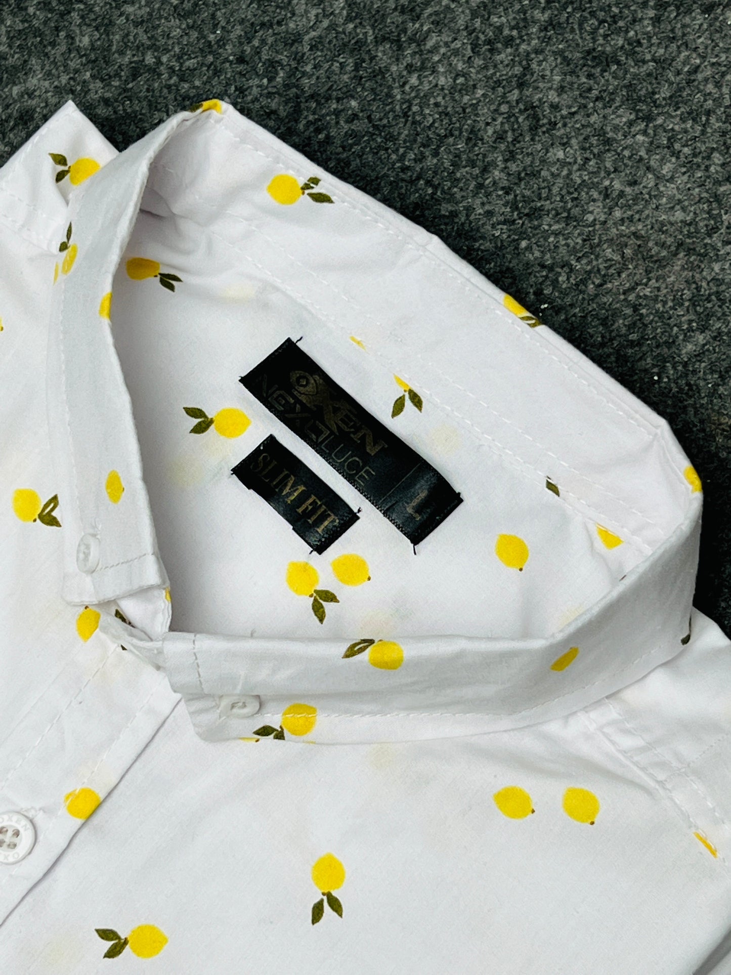 Nexoluce Men's Printed Casual Shirt  Carter LOC#0052